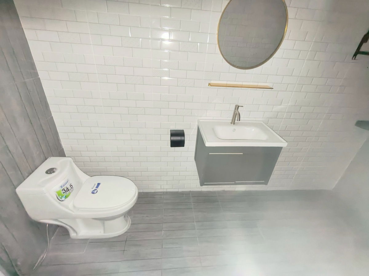 รูป บ้านเดี่ยว​ชั้นเดียว​ รีโนเวทใหม่​​ หนองจอก​ ทำเลถนนเมน​ ต้นโครงการ​ ทำเลค้าขาย หมู่บ้านอมรพันธ์ุ  ถนนเลียบวารี​ 15 พร้อมอยู่ มีเฟอร์นิเจอร์สวย - รูปที่ 23/33