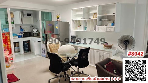 Townhouse for rent, 3 floors, Supalai Ville Sukhumvit-Srinakarin (Bearing 58), near BTS Bearing