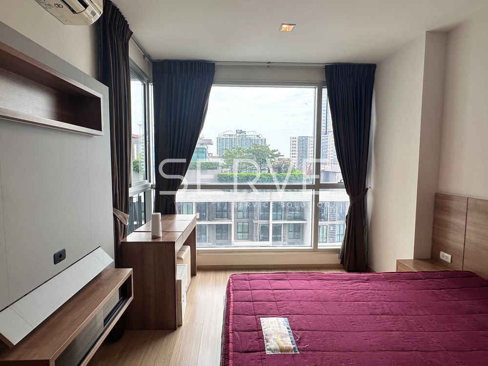 picture 1 Bed 1 Bath Nice Room Good Location Next to MRT Huai Khwang 50 m. / For Rent & For Sale-Rhythm Ratchada Huai Khwang - 6/11