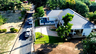 บ้านเดี่ยว นครราชสีมา (โคราช) : ขายบ้านเดี่ยวชั้นเดียว พูลวิลล่า เขาใหญ่ 100 ตรว. บ้านสวย พร้อมเข้าอยู่ วิวเขาใหญ่ ต.วังไทร อ.ปากช่อง นครราชสีมา