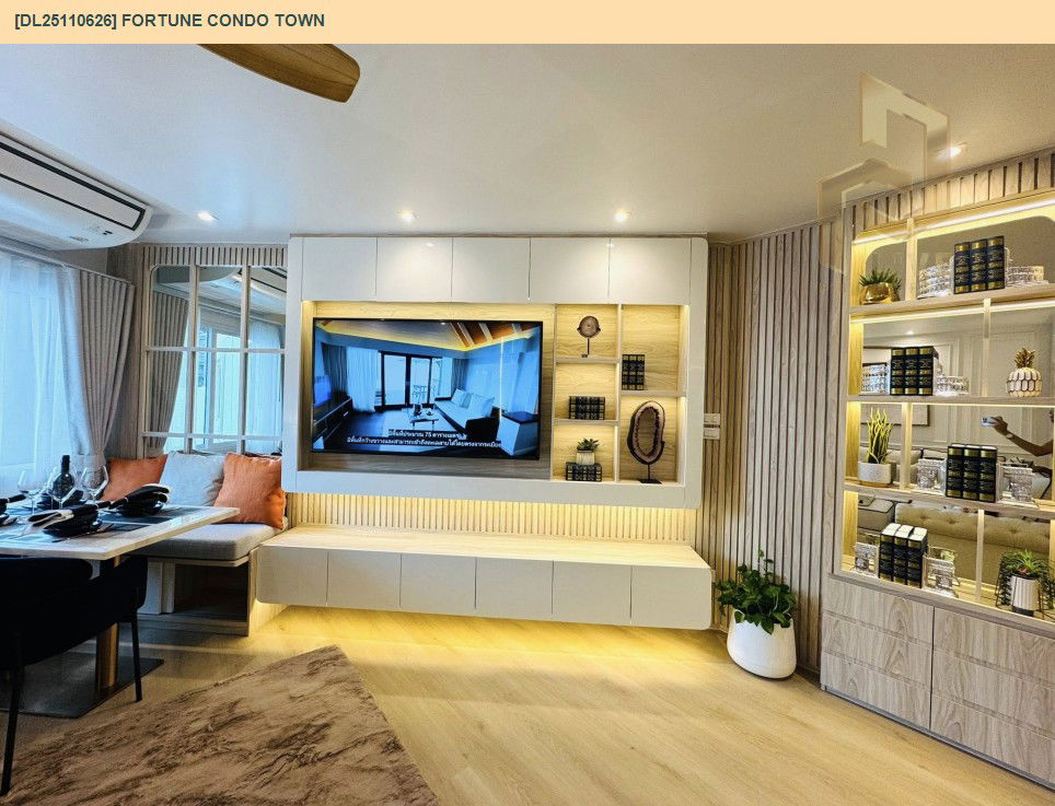 picture DL25110626 Condo for rent, Fortune Condo Town near -, ready to move in, call urgently 0638692663 LineID @534wlwof - 2/10