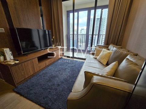 🔥50K🔥 - Nice Decorate 2 Beds with Bathtub High Fl. 15+ Good Location MRT Sukhumvit 20 m. and BTS Asok 230 m. at Ashton Asoke Condo / For Rent