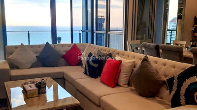 Condos for sale : 🛏️ 3 Bed - 🛁 3 Bath - 🏙️ Sea Views - 🌏 FOREIGN name - 🏢 Baan Plai Haad WongAmat Pattaya - Ref: BPL30