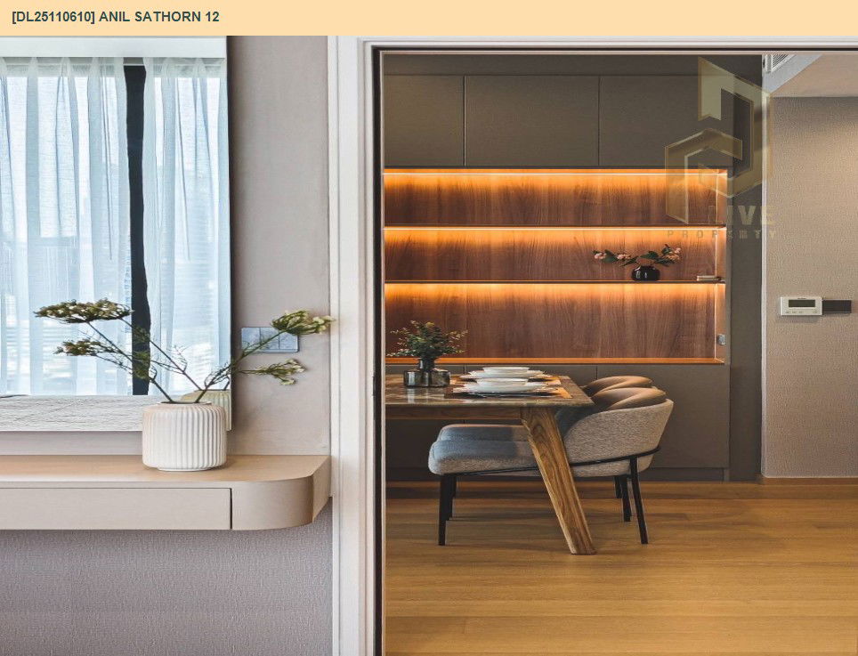 picture DL25110610 Condo for rent, Anil Sathorn 12 near BTS Saint Louis, ready to move in, call urgently 0638692663 LineID @534wlwof - 6/8