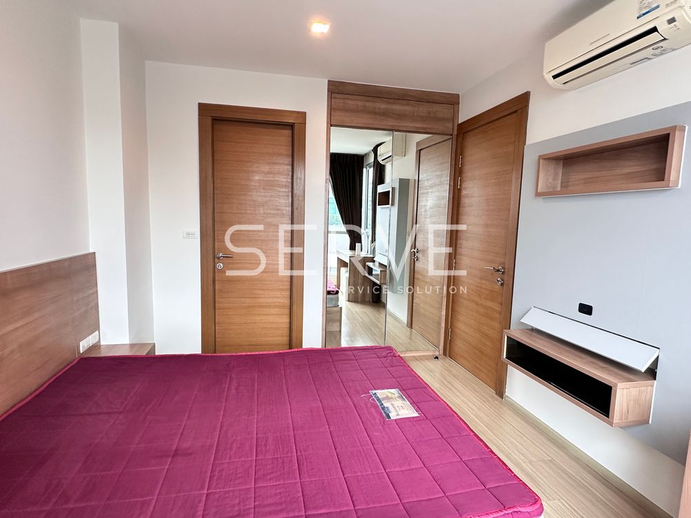 picture 1 Bed 1 Bath Nice Room Good Location Next to MRT Huai Khwang 50 m. / For Rent & For Sale-Rhythm Ratchada Huai Khwang - 5/11