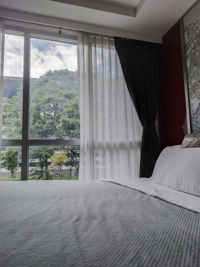 รูป ให้เช่าด่วน ชั้นไม่สูงวิวสวน เหมือนพักรีสอร์ท ตกแต่งเต็ม ห้องใหญ่ พร้อมเข้าพัก - รูปที่ 1/19