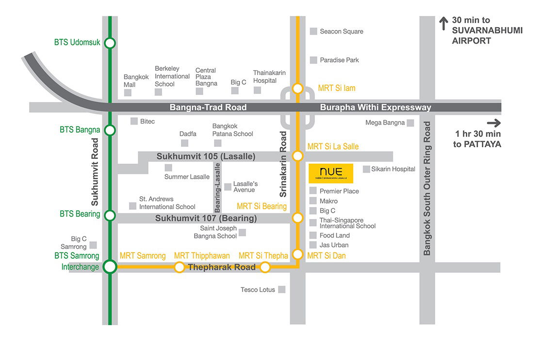 รูป ให้เช่า 1 ห้องนอน ชั้น 29 นิว โนเบิล ศรีนครินทร์-ลาซาล ใกล้ MRT ศรีลาซาล - รูปที่ 45/45