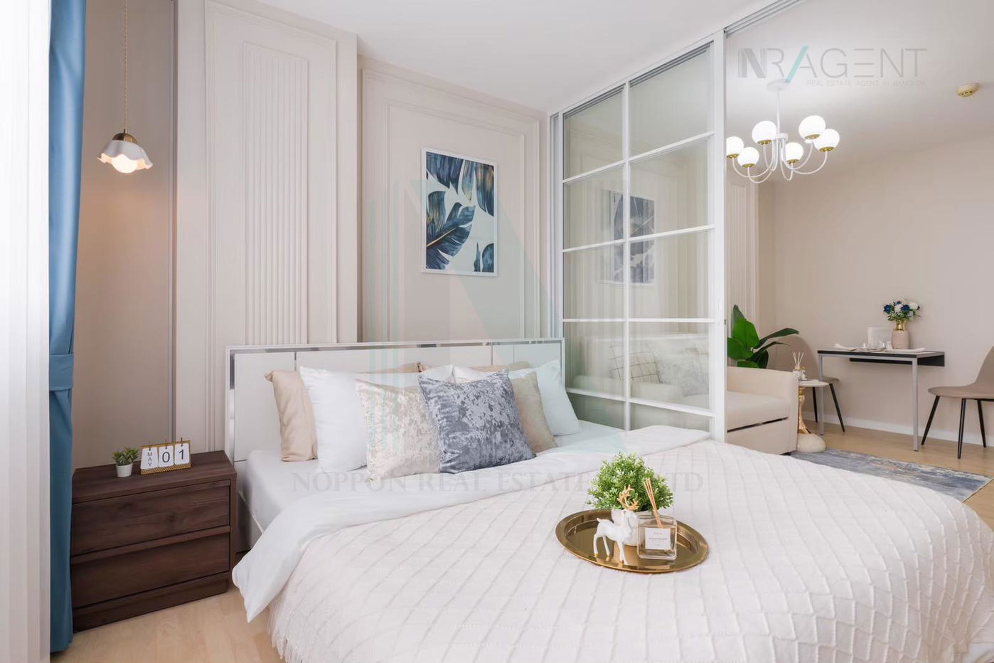 picture ð For Sell Condo DCONDO RAM INTRA Building A, Floor 5,1 bed room, Room size 30 sqm - 2/8