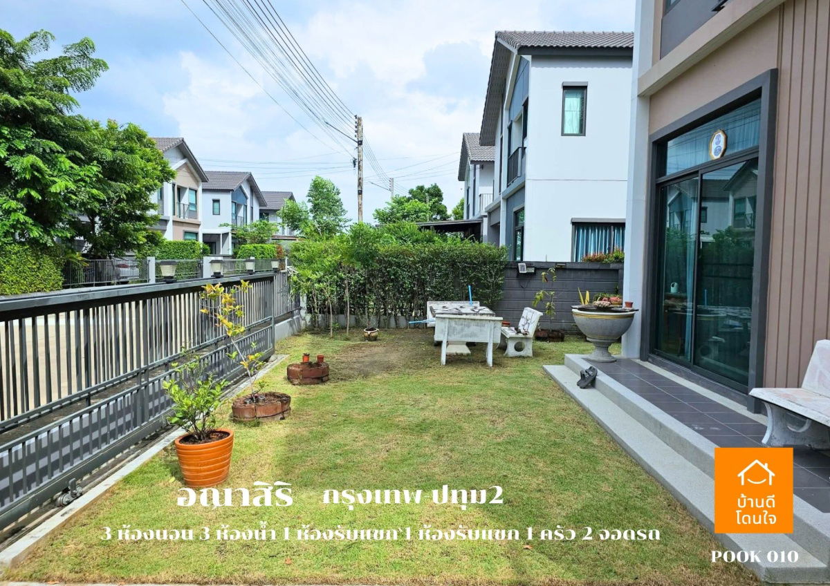 รูป ลดราคาพิเศษ!! บ้านเดี่ยวอณาสิริ กรุงเทพ-ปทุมธานี (50.5 ตร.ว.) 3 นอน 2 น้ำ 1 ห้องนั่งเล่น 2 จอดรถ บ้านสภาพใหม่++ขายถูกมาก 4.79 ล้าน ++ (จาก 4.9 ล้าน) - รูปที่ 29/31