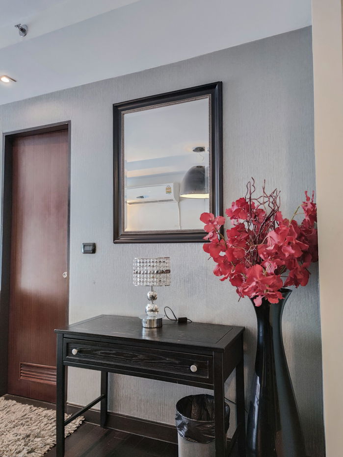 รูป ให้เช่าด่วน ชั้นไม่สูงวิวสวน เหมือนพักรีสอร์ท ตกแต่งเต็ม ห้องใหญ่ พร้อมเข้าพัก - รูปที่ 7/19