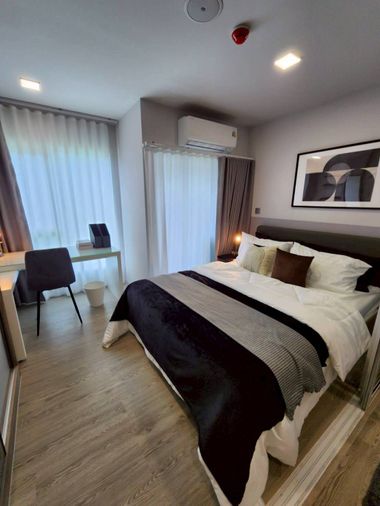 🏡 ให้เช่า Kave Town Island 💖  ✨ ตึก B ชั้น 5 ห้องกั้น วิวสระ