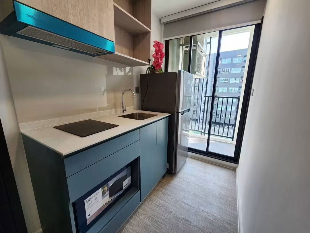 picture 🎈#PO2406_181 🎈𝗙𝗼𝗿 𝗥𝗲𝗻𝘁 1️⃣4️⃣k.🔥🔥 #Near BTS Kasetsart University ✨#Available room, can make an appointment to view Condo Kev Seed Kaset - 9/12