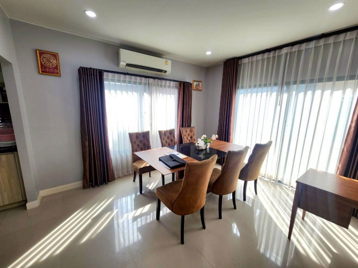 รูป ขาย บ้านเดี่ยว สวยพร้อมอยู่ บุราสิริ รังสิต–ปทุมธานี ติดถนนใหญ่ ใกล้ทางด่วน  - รูปที่ 8/32