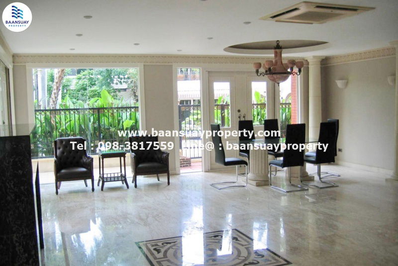 picture Single House 2 storey  fully furnisher  for rent on Sukhumvit 63 Rd. Near BTS Eakkamai    - 3/10