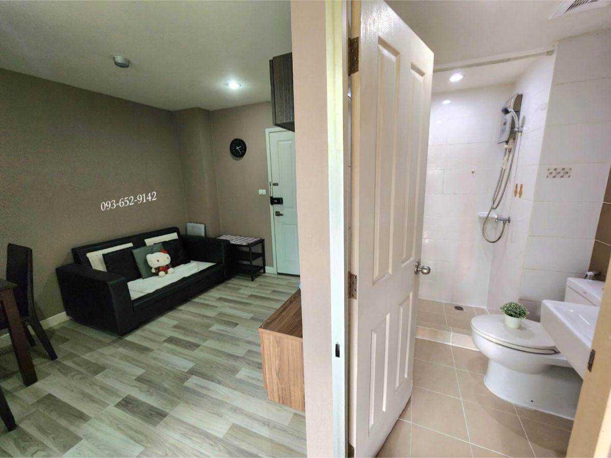 รูป 🔥🔥🔥 ให้เช่าคอนโด The Cube รามคำแหง (( 30 ตรม / 8500 ต่อเดือน / ห้องสวยมาก / วิวแม่น้ำ )) ใกล้ The Mall บางกะปิ - รูปที่ 12/15