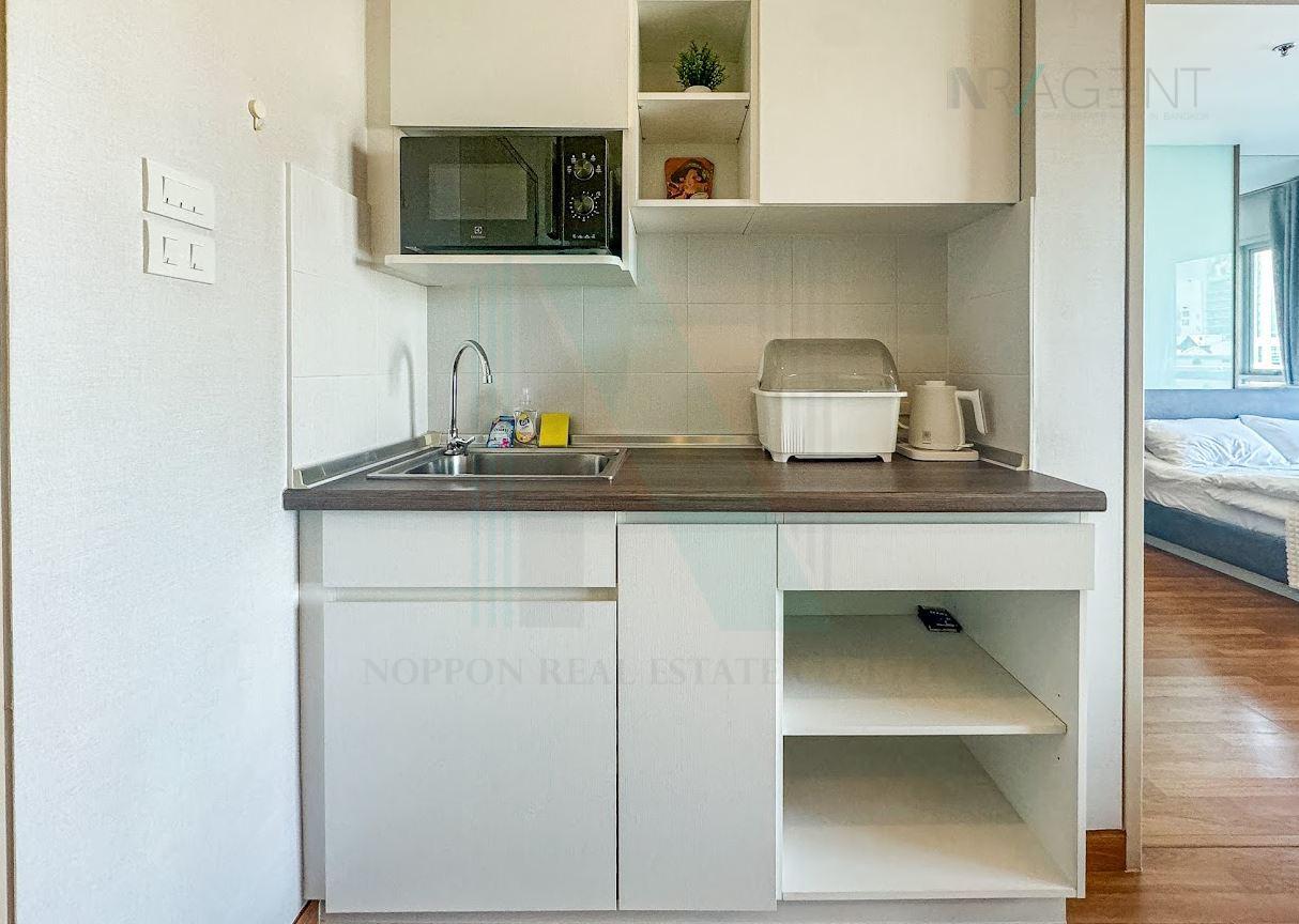 รูป ขายคอนโด ลุมพินี พาร์ค วิภาวดี-จตุจักร อาคาร 1 ชั้น 7 1 ห้องนอน ขนาด 28 ตรม ใกล้ รพ.เปาโลเมโมเรียล - รูปที่ 7/8