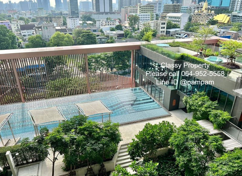 picture *** Condo for rent : C Ekkamai 1 Bedroom  Built-in furniture Fully furnished Swimming pool view *** - 11/11