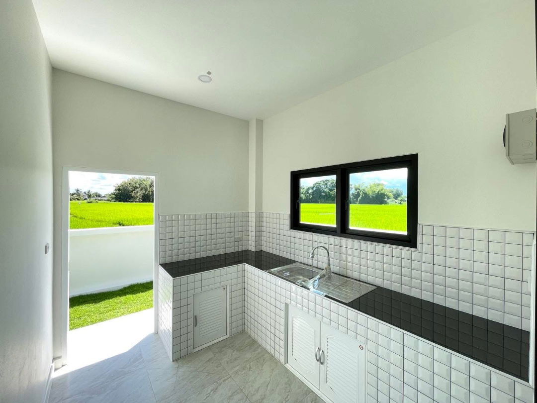 รูป ขายบ้านเดี่ยวชั้นเดียว  3 ห้องนอน  2 ห้องน้ำ  1 ห้องครัว  2 ที่จอดรถ - รูปที่ 6/9