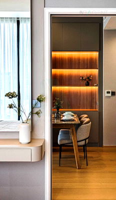 เช่าคอนโด BTS เซนต์หลุยส์ : 🎊 ให้เช่าคอนโด อนิล สาทร 12 อาคาร 1 ชั้น 24 1 ห้องนอน ขนาด 46.00 ตรม ใกล้ BTS สุรศักดิ์