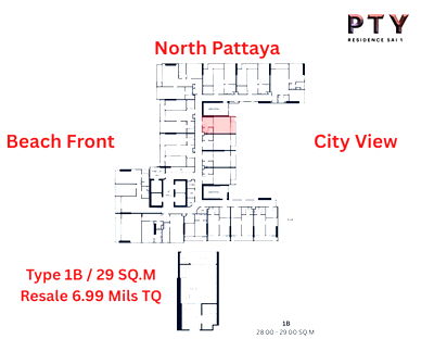 ขายคอนโด : พีทีวาย เรสซิเดนซ์ สาย 1 – สำหรับขาย (โควต้าไทย)