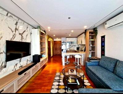 คอนโดให้เช่า : For rent at Bangna residence  2 bedrooms 1 bathroom 60 sq.m. on 22 fl. Fully furnished 