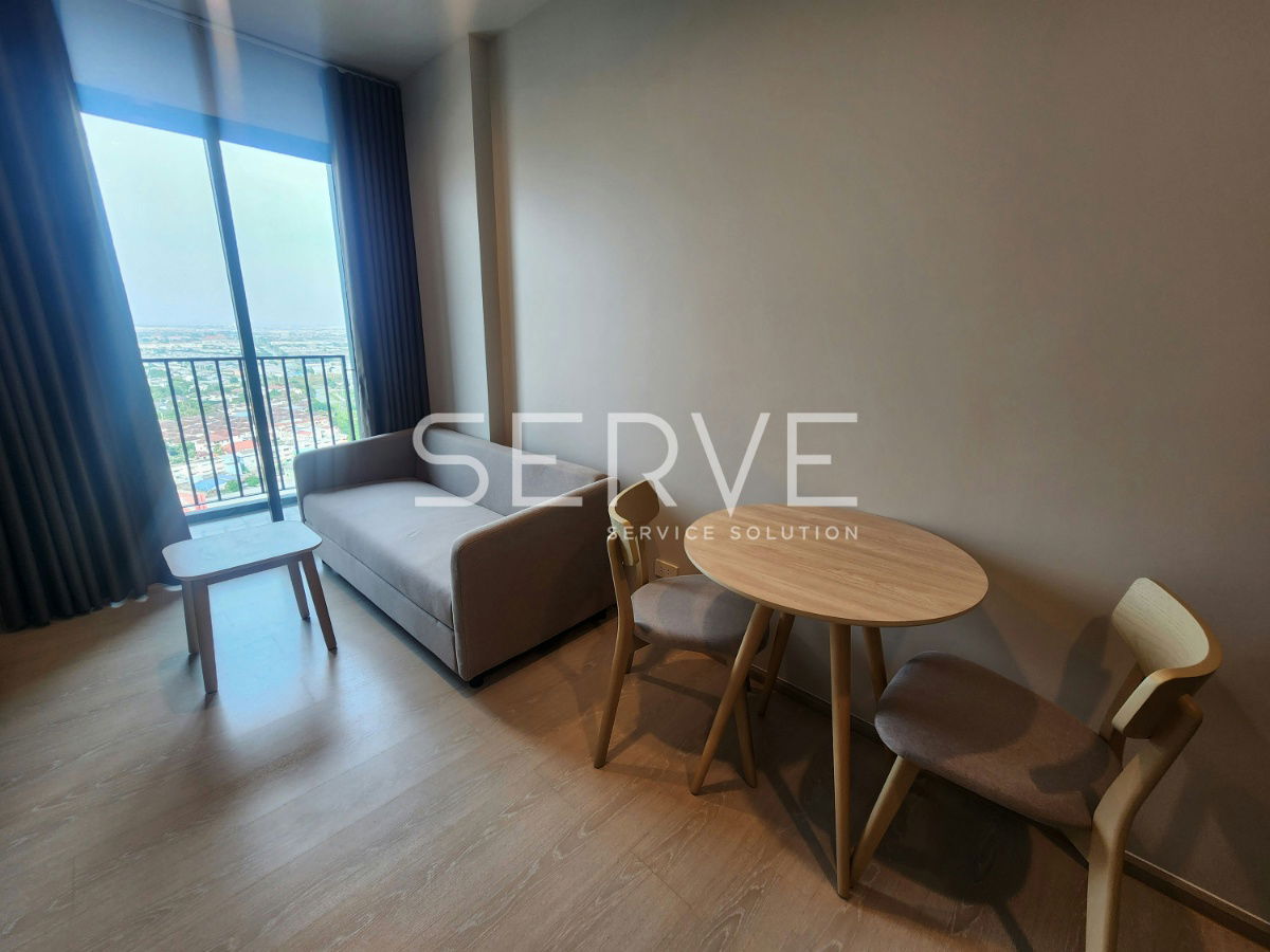 รูป 🔥16K/Mo 1นอน ไซส์ใหญ่ แต่งสวย เฟอร์จัดเต็ม ชั้นสูงสุด ส่วนกลางจัดเต็ม คอนโดใหม่ทำเลดี เดิน20ก้าว ถึง เมกาบางนา @ NUE Mega Plus Bangna - รูปที่ 4/10