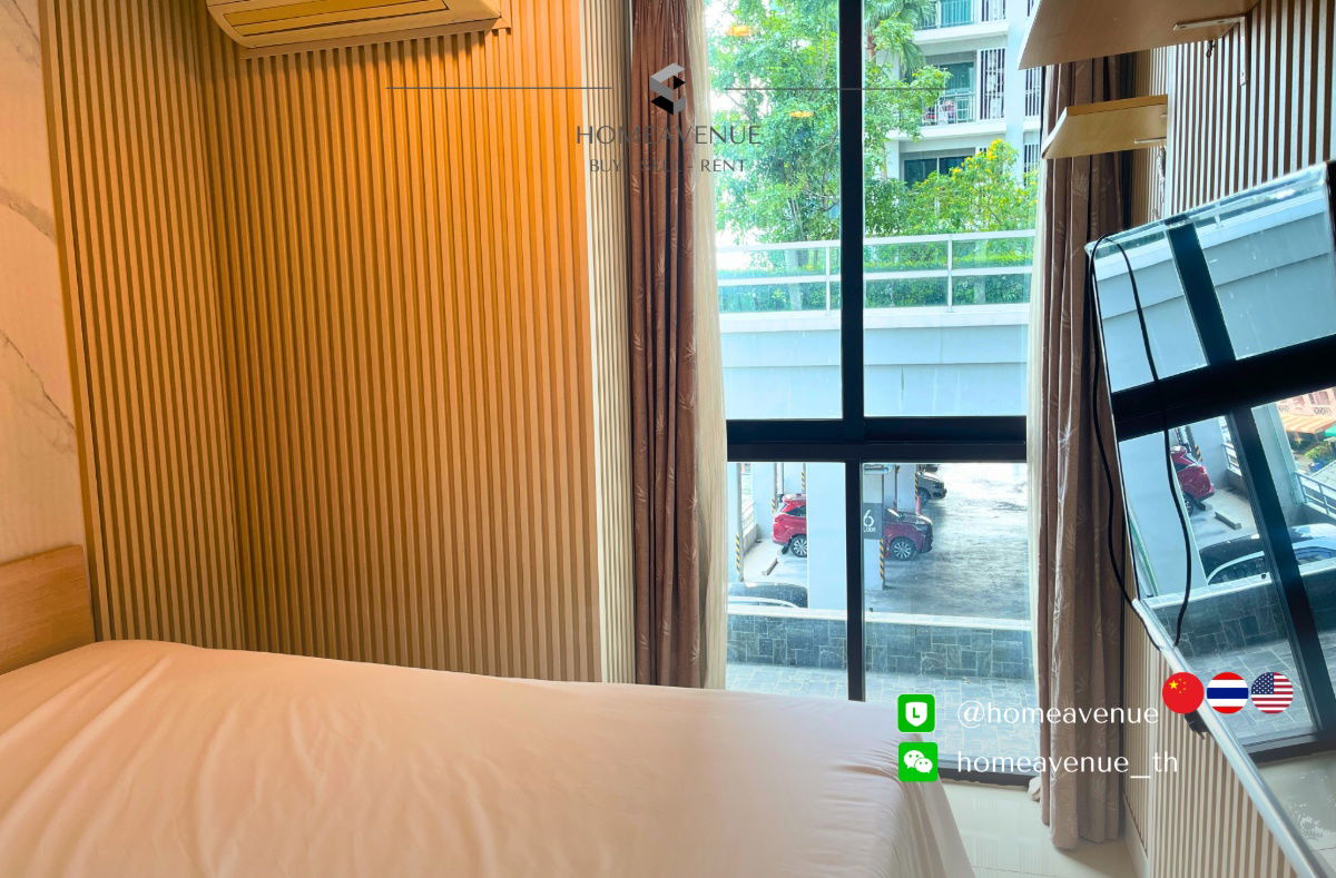 picture 💡 HOMEAVENUE, find your place | IDEO Huai Khwang ✨ 1-Bed ‼️ 🚇 Just Steps from MRT Huai Khwang💥 Move-in Ready 📲 Line: @homeavenue ⭐HA-4719 - 8/11