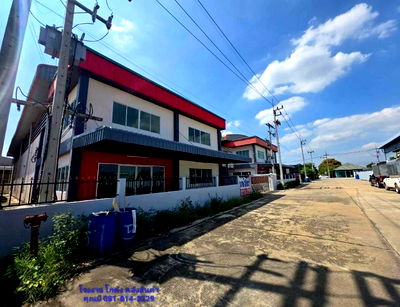 เช่าโรงงาน เมืองสมุทรสาคร สมุทรสาคร : เช่าหรือขาย โรงงาน โกดัง คลังสินค้า พร้อมออฟฟิศ 2 ชั้น ขนาด 280 ตร.ว. ซอยราษฎร์สามัคคี นาดี สมุทรสาคร