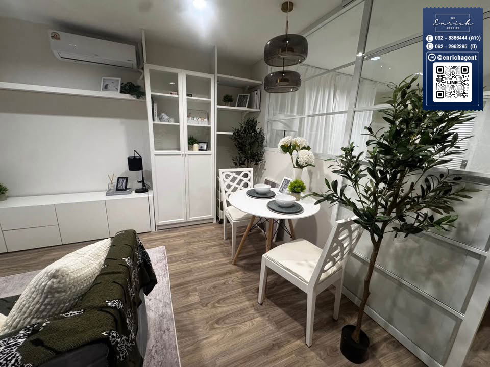 picture 💙For rent 49 Suites, pets allowed, recently renovated, MRT Muang Thong Thani💙 Call 062-2962295 Ni // Line id: @enrichagent - 2/7