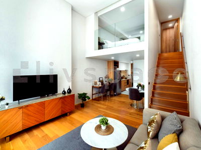 ขายคอนโด : ▚ LD229ツ สำหรับขาย Siamese Exclusive Sukhumvit 31 [Private Lift] 1 Bed Duplex ⭐ เพดานสูง 4.3 ม. แต่งใหม่สวยกริ๊บ 10.69 ลบ. 