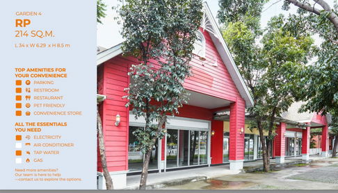 Retails space for Rent at iPLACE Business Park, Laem Chabang Located in a prime area near major industrial zones, Laem Chabang Deep Sea Port