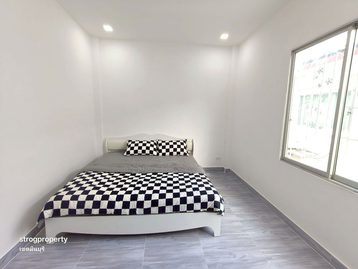 รูป ทาวน์เฮาส์ มีนบุรี ใกล้เมกาโฮม ถนนสุวินทวงศ์ ไปรษณีมีนบุรี ม.อาร์เคพาร์คออฟฟิต จอดรถ2 คัน นัดชมเลย 085-318-6868  - รูปที่ 15/19