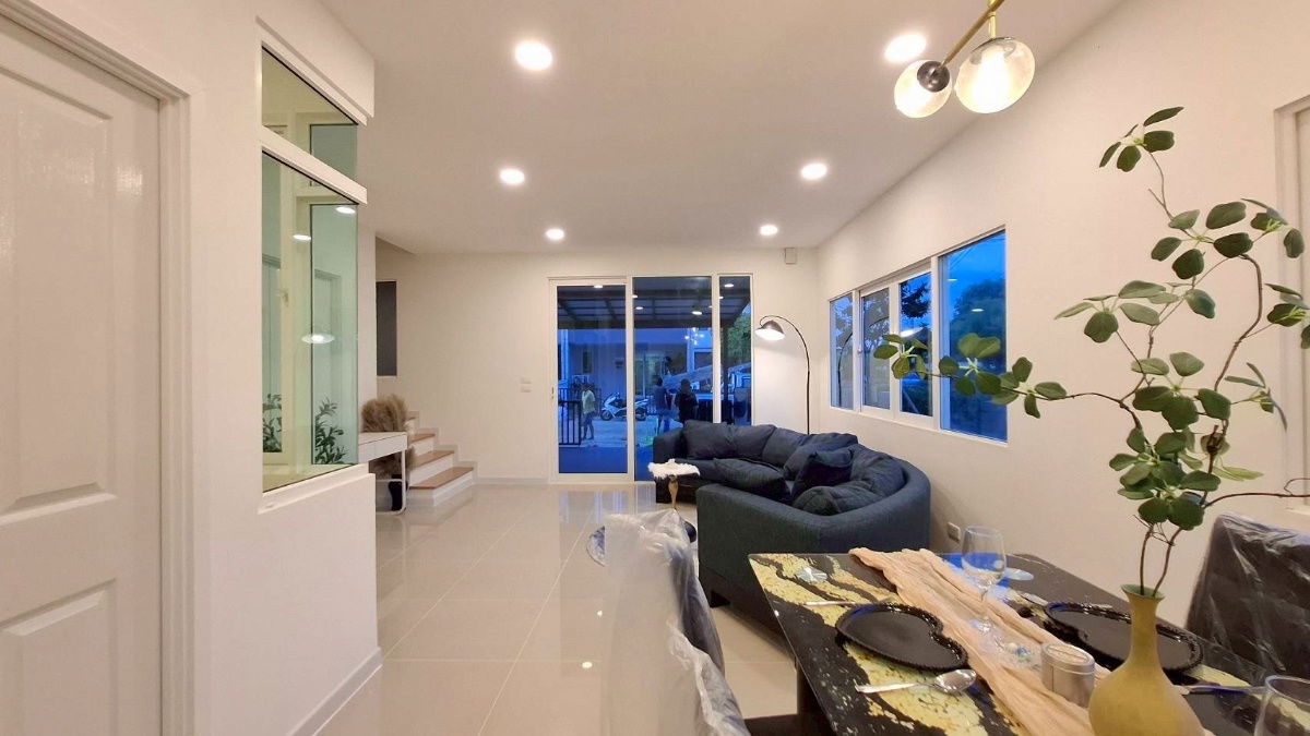 รูป 🏡 ขายทาวน์โฮม 2 ชั้น หลังมุม หมู่บ้านชวนชื่นทาวน์ กาญจนาบางใหญ่ ใกล้ตลาดชุมพล คลองประปาไม่ถึงกิโล เพียง 3,090,000 บาท - รูปที่ 8/20