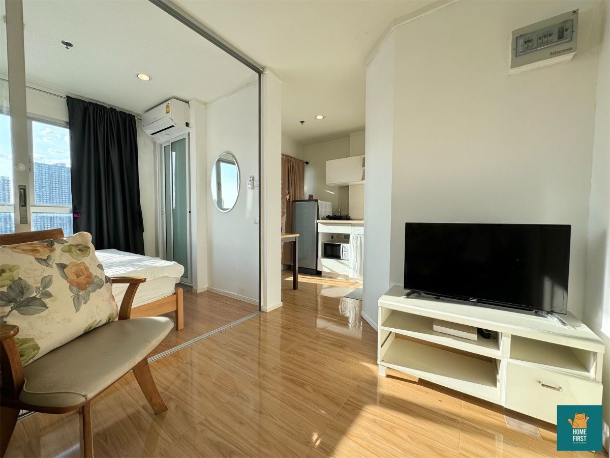 รูป ให้เช่า Lumpini ville สุขุมวิท 77-2 เฟอร์ครบ 22 ตรม. 8,500 บาท - รูปที่ 12/13