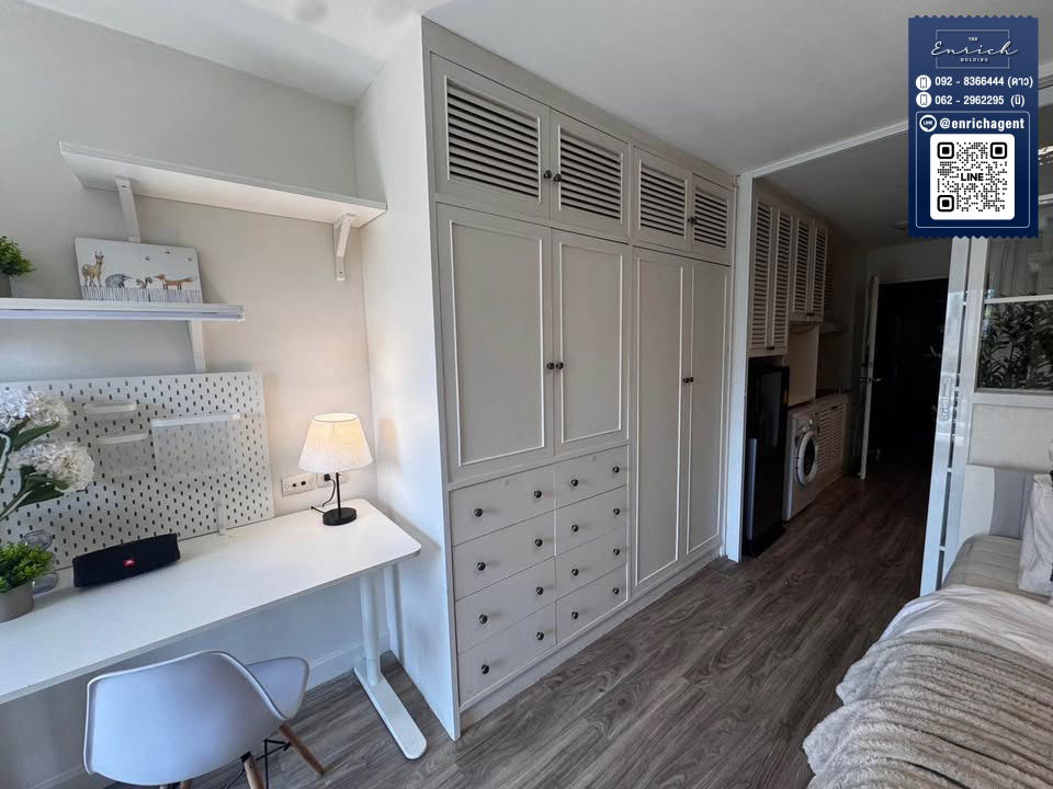 picture 💙For rent 49 Suites, pets allowed, recently renovated, MRT Muang Thong Thani💙 Call 062-2962295 Ni // Line id: @enrichagent - 4/7