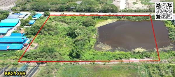 รูป ขายที่ 6 ไร่เศษ สวยสง่าหน้ากว้าง 127 เมตร รูปทรงสวยเทพ ย่านคลองน้อยและใกล้ ถ.เศรษฐกิจ - KK2139S - รูปที่ 2/4