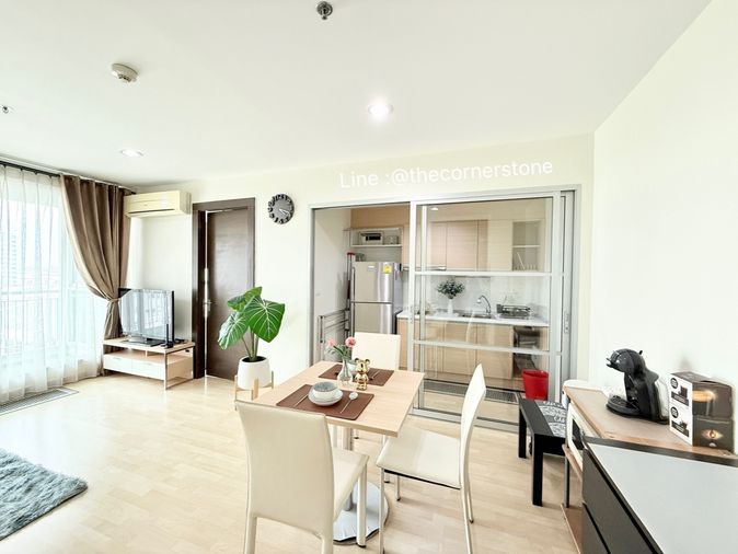 𝐑𝐞𝐚𝐝𝐲 𝐭𝐨 𝐦𝐨𝐯𝐞 𝐢𝐧❗️" 𝐑𝐡𝐲𝐭𝐡𝐦 𝐑𝐚𝐭𝐜𝐡𝐚𝐝𝐚" 1 Bed 1 Bath Size 51 Sq.m. Near MRT-Ratchadapisek