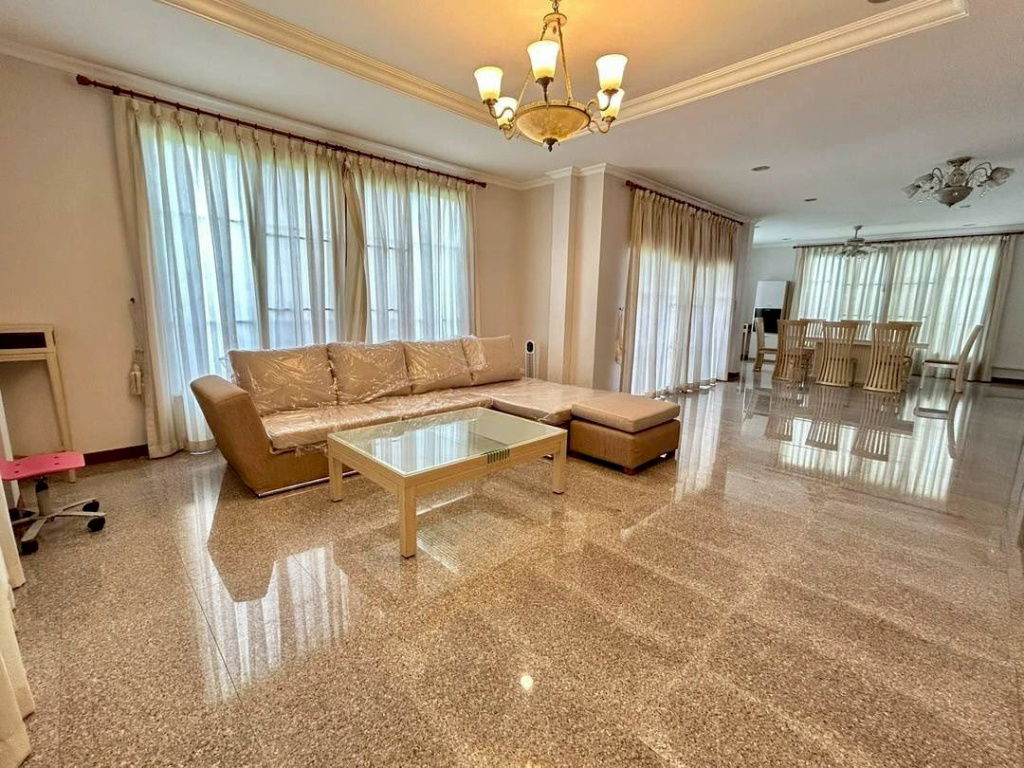 รูป LB098 ให้เช่า บ้านเดี่ยว 2 ชั้น หมู่บ้านลุมพินี สวนหลวง ร.9  บ้านเดี่ยวสวย พร้อมอยู่ บนทำเลเงียบสงบ และสิ่งอำนวยความสะดวกครบครัน - รูปที่ 6/15