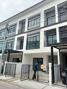 🌟ให้เช่าทาวน์โฮม 3 ชั้น บ้านลุมพินี ทาวน์เพลส สุขุมวิท–ศรีนครินทร์ 3 ห้องนอน 4 ห้องน้ำ ใกล้ BTS สำโรง เดินทางสะดวก