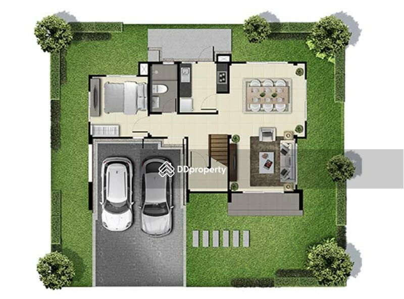 รูป 🚩 บ้านเดี่ยวหลังใหญ่ ใกล้ทางด่วน รามอินทรา-อาจณรงค์ ด่านจตุโชติ - รูปที่ 41/44