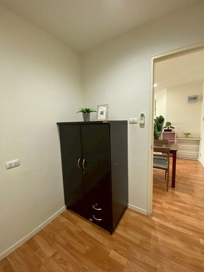 picture Condo for rent, Lumpini Park Nawamin-Sri Burapha, 2 bedrooms, 2 bathrooms, size 46 sq m, price 7,000 including common areas, Building A2, 7th floor - 14/30