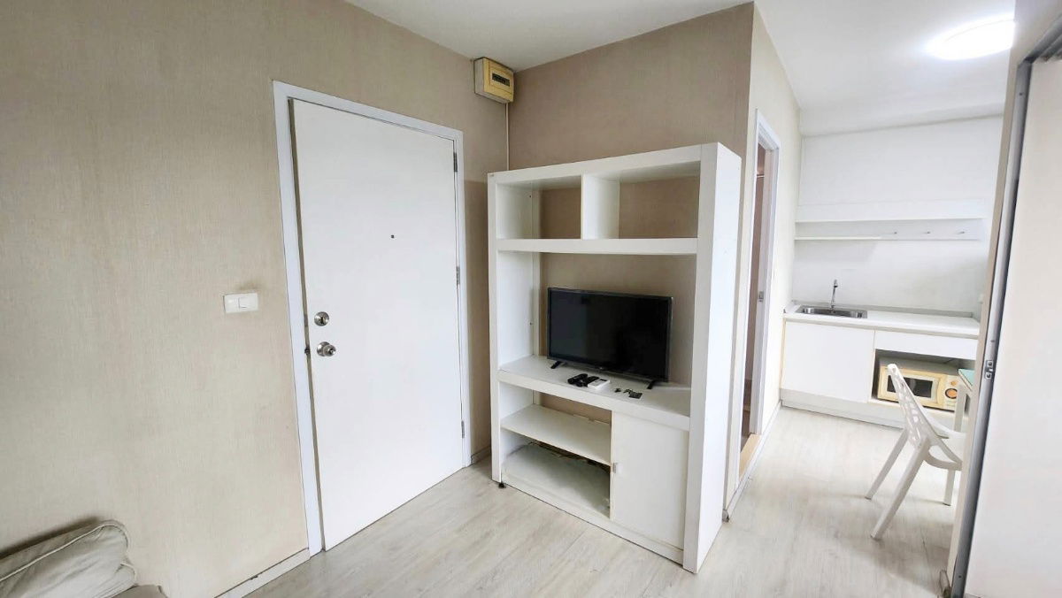 รูป ให้เช่าพลัมคอนโด พาร์ค รังสิต ตึก B 23 ตร.ม.เฟอร์ครบ มีเครื่องซักผ้า ใกล้ ม.กรุงเทพ (TR1202) - รูปที่ 2/9