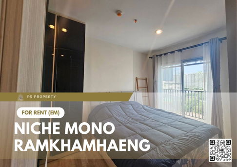 For rent 📍 Niche Mono Ramkhamhaeng 📍 Fully furnished and equipped, near The Mall