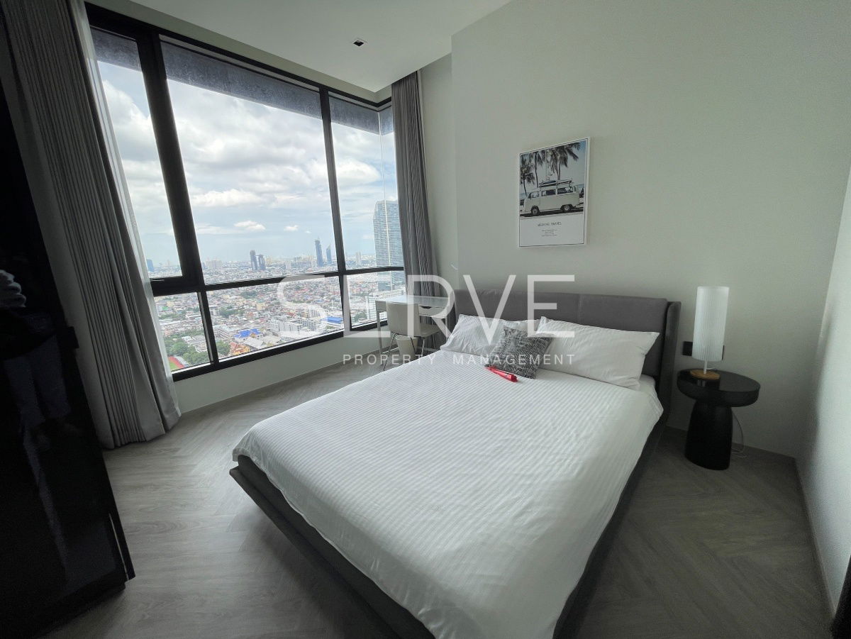 รูป 2 นอน ชั้นสูงมาก 30+ ทำเลดีเดินทางสะดวก ใกล้ เอเชียทีค ริเวอร์ฟร้อนท์, ยอดพิมานริเวอร์วอล์ค, เสนา ที่คอนโด Chapter Charoennakhon Riverside - รูปที่ 4/14