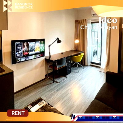 Condos for rent :  Ideo Chula-Samyan 💥 Available now! Fully furnished, ready to move in immediately 💥 Near MRT Sam Yan 