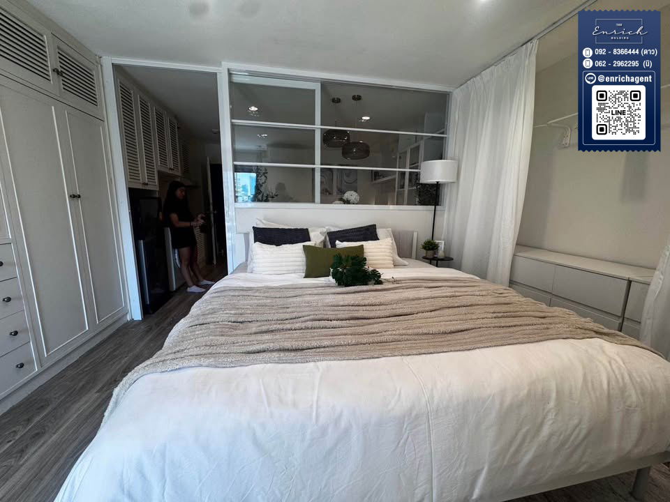 picture 💙For rent 49 Suites, pets allowed, recently renovated, MRT Muang Thong Thani💙 Call 062-2962295 Ni // Line id: @enrichagent - 5/7