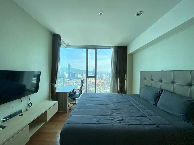picture Marina Bay Front, a luxury condo for rent in the heart of the city, next to the sea, in the Sriracha community area. - 1/15