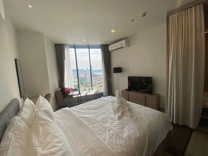 Edge Pattaya คอนโดมิเนี่ยมหรูพัทยากลาง ใจกลางพัทยา วิวทะเลบาลีไฮ 1ห้องนอน 1ห้องน้ำ