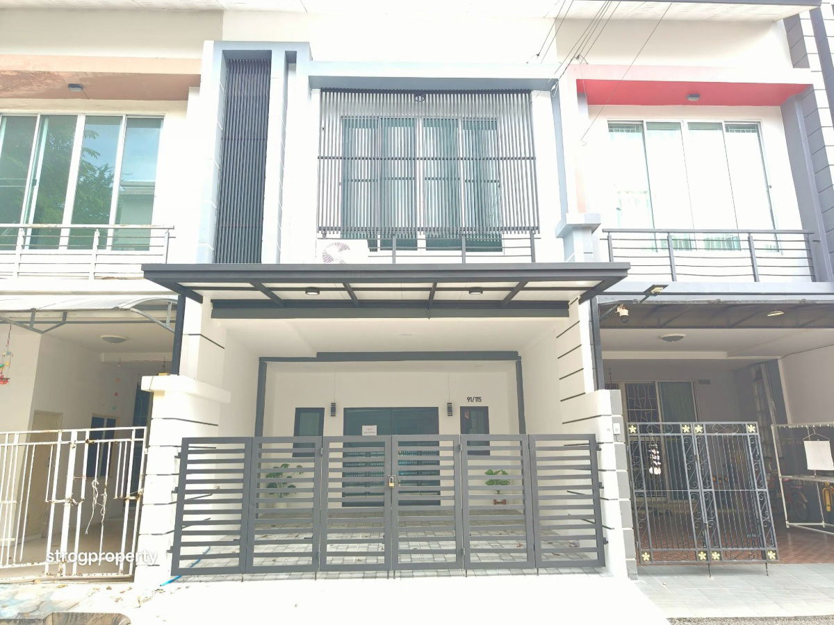 รูป ทาวน์เฮาส์ มีนบุรี ใกล้เมกาโฮม ถนนสุวินทวงศ์ ไปรษณีมีนบุรี ม.อาร์เคพาร์คออฟฟิต จอดรถ2 คัน นัดชมเลย 085-318-6868  - รูปที่ 1/19