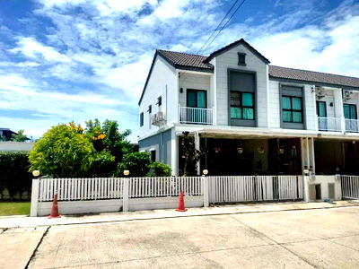 ทาวน์โฮม นิคมอุตสาหกรรมบางปู : ราคาขายต่อตารางวาถูกที่สุดในโครงการ! ขายต่ำกว่าราคาประเมิน! ฟรีค่าใช้จ่ายที่กรมที่ดินให้ทั้งหมด! ทาวน์เฮ้าส์หลังริม หมู่บ้านสิวารมณ์ เนเจอร์พลัส 1 